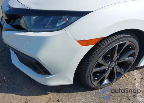 2021 Honda Civic Sport из США, поврежденный, VIN 2HGFC2F82MH541421